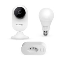 Combo Segurança - Lâmpada Led com Tomada Inteligente e Câmera Liv - SE224K