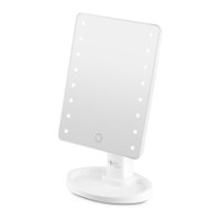 Espelho de Mesa com LED 180º com Brilho Ajustável Alimentação por 4 Pilhas AA Multilaser - HC174