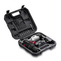 Kit Maleta Parafusadeira e Furadeira c/ Função Impacto - 12V 2 Velocidades - HO099