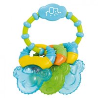 Mordedor com Gel Cool Rings Azul Multikids Baby BB150