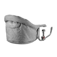 Cadeira de alimentacao de encaixe em mesa click n clip cinza - BB614