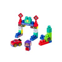 Cubic Jr Blocos City Car 21pcs Multikids - BR1395