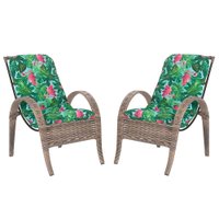 2 Cadeiras Napoli Plus Argila A01