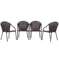 4 Cadeiras Biquini Pedra Ferro