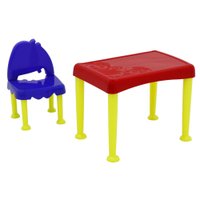 Conjunto Infantil Tramontina Monster em Polipropileno Amarelo