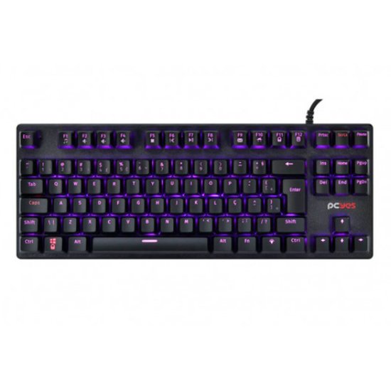 Teclado Gamer Mecanico Pcyes Outemu Com Led 7 Cores Usb