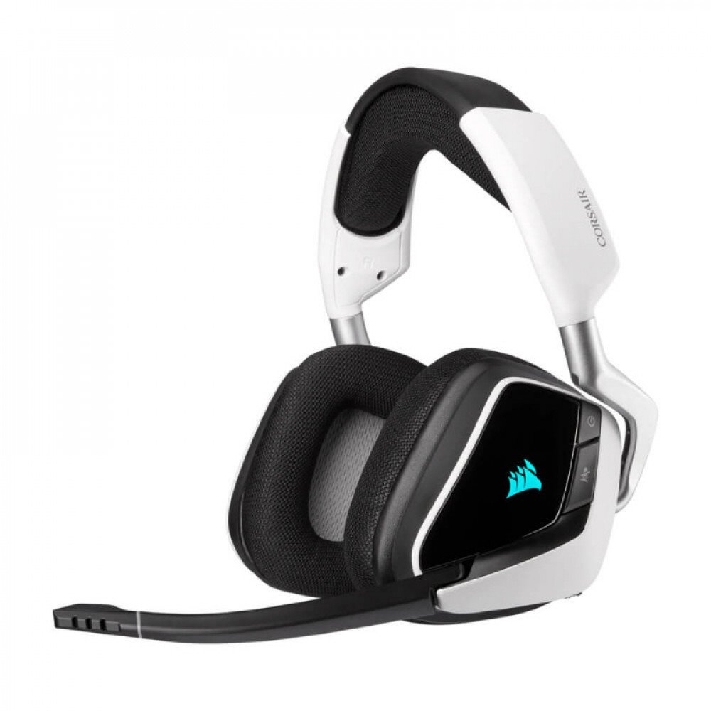 Fone de Ouvido Headset Corsair Void Branco Preto Wireless - Ca-90