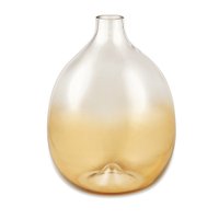 Vaso Decorativo em Vidro Âmbar 43x33 cm - D'Rossi