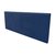 Cabeceira Painel Clean para Cama Box Solteiro 90 cm Suede Azul Marinho - D'Rossi