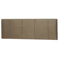 Painel Donna Para Cama Box Casal 193 cm Suede Bege - D'Rossi