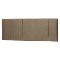 Painel Donna Para Cama Box Casal 160 cm Suede Bege - D'Rossi