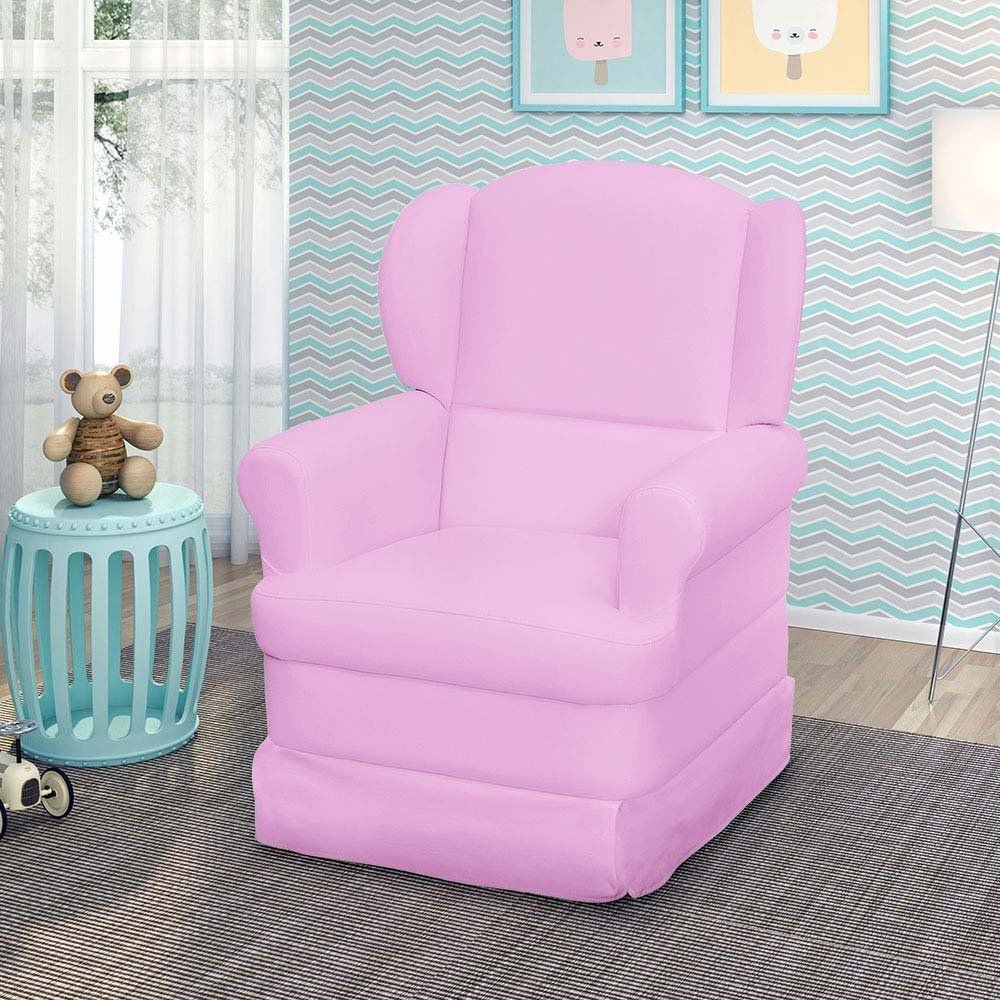Poltrona De Amamentacao Com Balanco Sabrina Corino Rosa K 1200 D Rossi