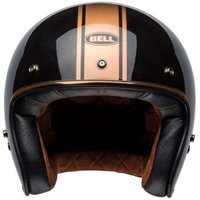 Capacete para Moto Bell Helmets Custom 500 B18547 + Viseira Bubble Deluxe Tamanho 56