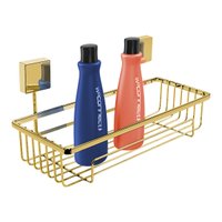 Porta Shampoo Dourado Fixação Por Parafusos - Wp Connect