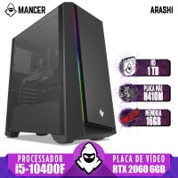 PC Gamer Mancer Frigg, Intel i5-10400F, RTX 2060 6GB, 16GB, HD 1TB