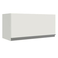 Armário de Cozinha Aéreo 70 cm 1 Porta Basculante Branco Glamy Madesa