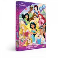 Quebra-Cabeça Puzzle 100 Peças Princesas - Toyster