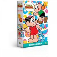 Quebra-Cabeça Puzzle 60 Peças Mônica e Cebolinha - Toyster