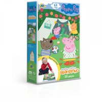 Quebra-Cabeça Puzzle Grandinho 28 Peças Peppa Pig - Toyster