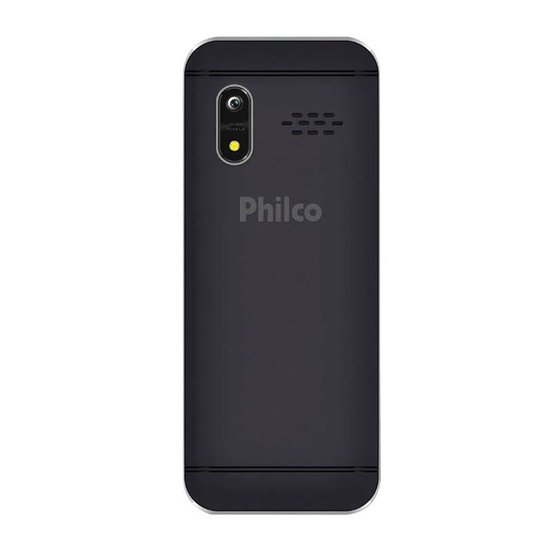 Celular BCE01 Dual Chip Bluetooth Rádio FM e Câmera Traseira Philco
