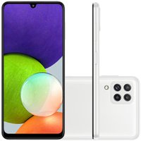 Smartphone A22 Tela Infinita 6.4 Polegadas Câmera Quádrupla Traseira 48MP 4GB RAM Android Samsung