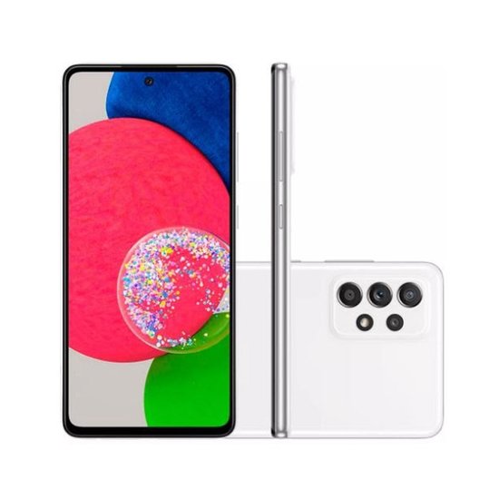Smartphone A52S 6GB RAM 128GB Câmera 64MP Android 11 Octa Core Samsung
