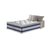 Colchão Solteiro de Molas Ensacadas D33 com Pillow TOP Cama inBox Select 88x188x32 Azul