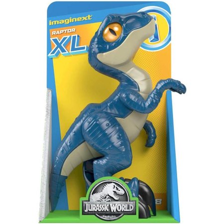 Jurassic World Imaginext Figura de Ação Raptor XL - Mattel