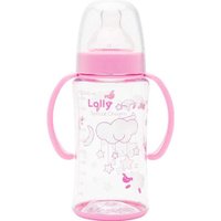 Mamadeira Big Special Silicone Ortodôntico Rosa 350ml - Lolly Baby
