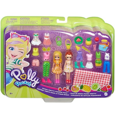 Polly Pocket Conjunto Estilos Piquenique - Mattel