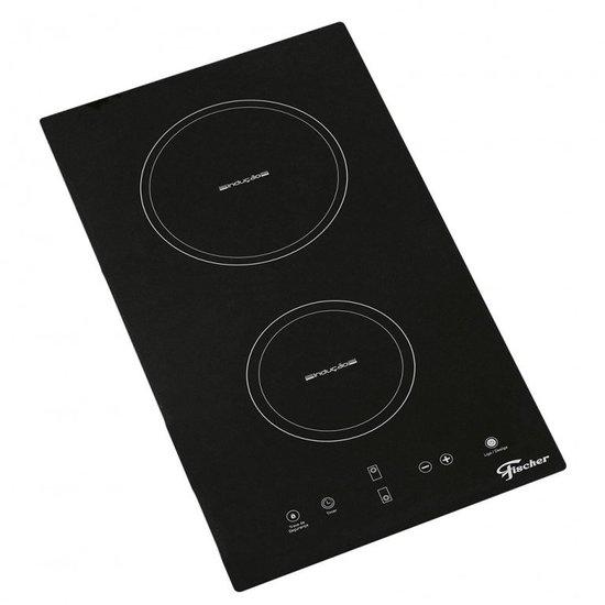Fogão Cooktop 2 Queimadores Por Indução Mesa Vitrocerâmica 220V Fischer