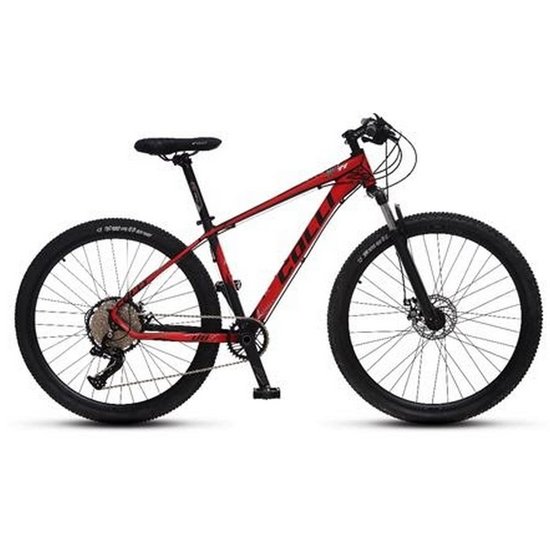 Bicicleta Colli Aro 29 F11 Alumínio 12 Velocidades - Vermelho Fosco