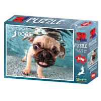 Quebra Cabeça Super 3D Modelo Pug com 100 Peças Multikids BR1050