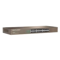 Switch 24 Portas Fast Ethernet Qos Multilaser