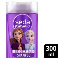 Shampoo Seda Infantil Frozen Juntinhos Brilho Encantado 300ml