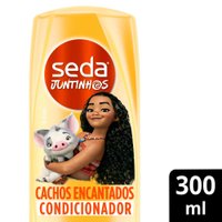 Condicionador Seda Infantil Moana Juntinhos Cachos Encantados 300ml