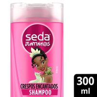 Shampoo Seda Infantil Tiana Juntinhos Crespos Encantados 300ml