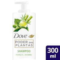 Shampoo Dove Poder das Plantas Força + Bambu Frasco 300ml