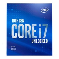 Processador Intel Core i7-10700KF, 8-Core, 16-Threads, 3.8GHz (5.1GHz Turbo), Cache 16MB, LGA1200, BX8070110700KF