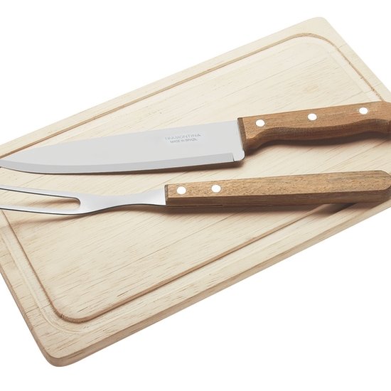 Kit para Churrasco 3 Peças Tramontina 22399036