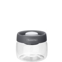Pote de Vidro Tramontina Purezza com Tampa Plástica a Vácuo 0,4 L