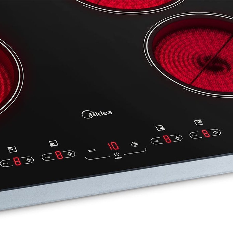Cooktop Vitrocerâmico 4 Bocas Midea 220v CCA40P2