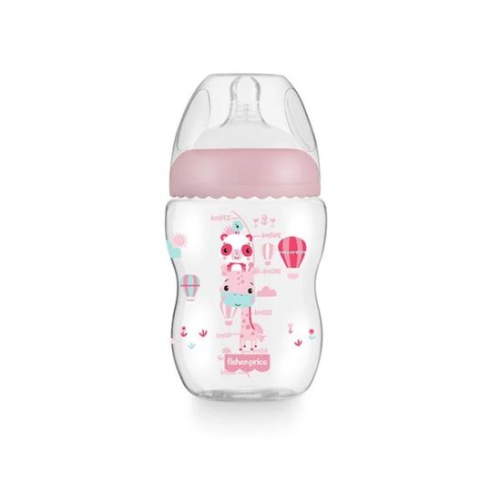 Mamadeira First Moments Algodão Doce 270Ml Fisher Price BB1027