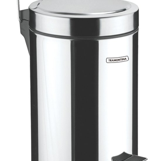 Lixeira Inox Com Pedal 20 Litros Tramontina 94538120