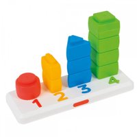 Brinquedo Infantil Didático Números e Formas - Poliplac
