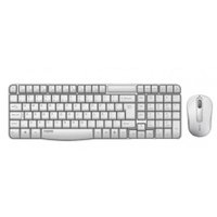Conjunto Teclado e Mouse sem Fio Rapoo X1800S Branco