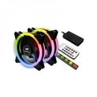 Cooler Para Gabinete Led Duplo C3Tech F7 L600RGB ARGB