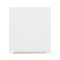 Armário Aéreo Madesa Lux 60 cm 1 Porta - Branco/Branco Veludo