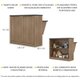 Balcão Bancada/Mesa Cozinha 5484 Multimóveis Madeirado