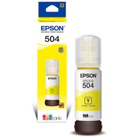 Refil Epson T504 Amarelo 70ml para Impressoras L4150 L4160 L6171 L6161 L6191 - T504420